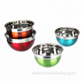 5 Piece Color Painting Mixing Bowls With Lids